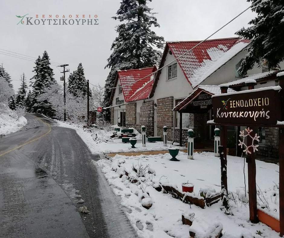 Koutsikouris Hotel Platanakos Luaran gambar