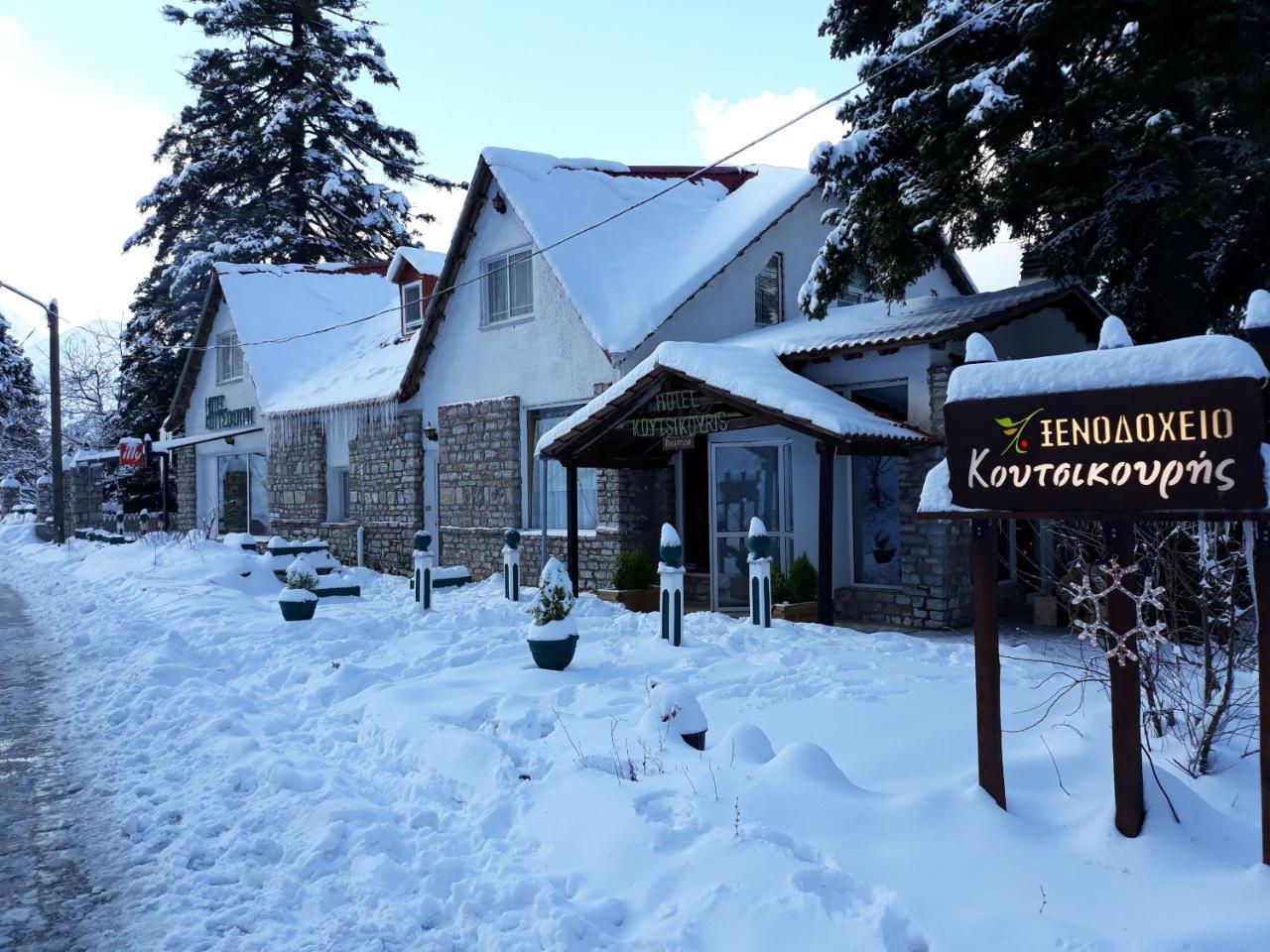 Koutsikouris Hotel Platanakos Luaran gambar